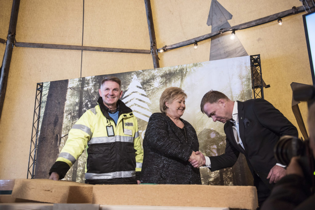 Vår nye fabrik för träfiberisolering